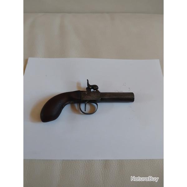 pisolet de poche a piston  dit coup de poing