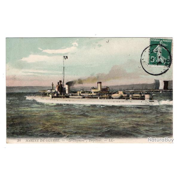 CPA - MARINE DE GUERRE -  "Le Claymore " Torpilleur N�3464