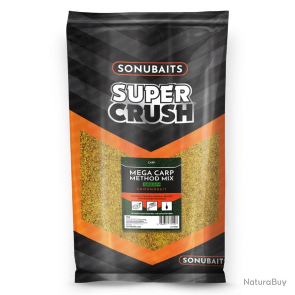 SONUBAITS AMORE SUPERCRUSH MEGA CARP METHOD MIX GREEN 2KG