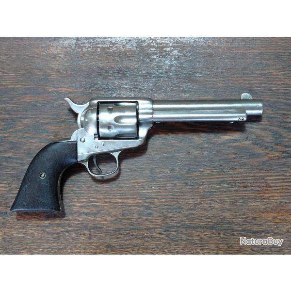 Revolver Colt Single action Army SAA 1873 - FRONTIER SIX SHOOTER - 1er mod anne 1890 - cal .44 - BE