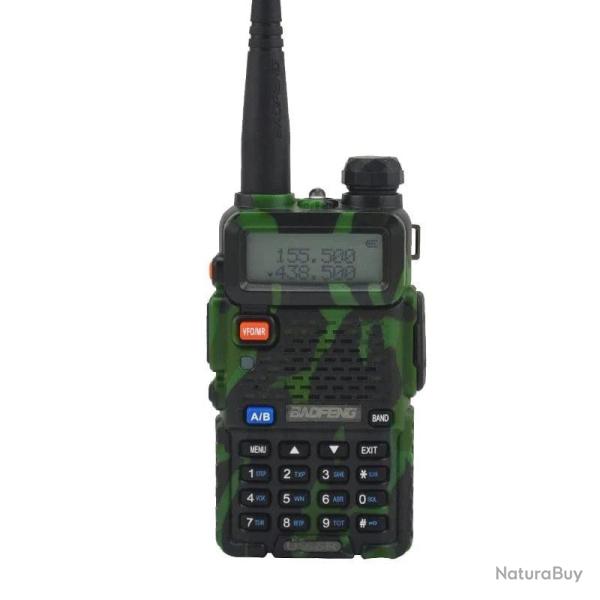 Talkie walkie BAOFENG UV-5R VHF/UHF - Camouflage / EU