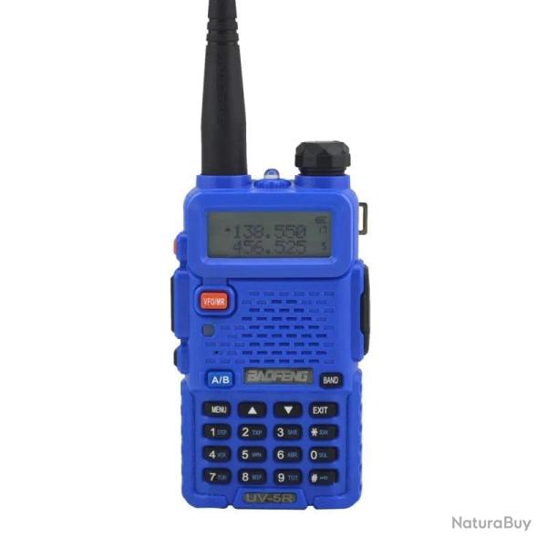 Talkie walkie BAOFENG UV-5R VHF/UHF - Bleu / US