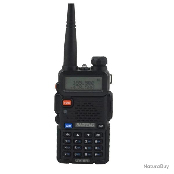 Talkie walkie BAOFENG UV-5R VHF/UHF - Noir / US