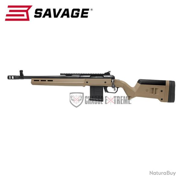 Carabine SAVAGE 110 Magpul Scout Fde Gaucher Cal 450 Bushmaster