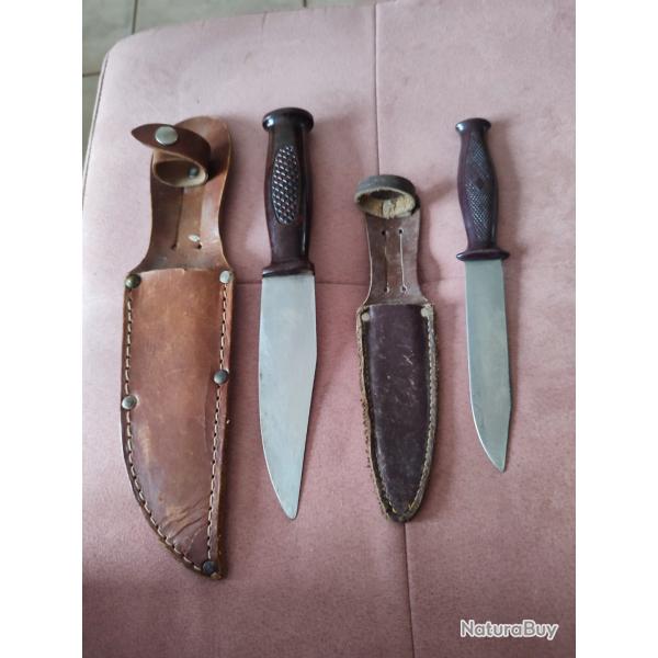 Lot de couteaux   scouts