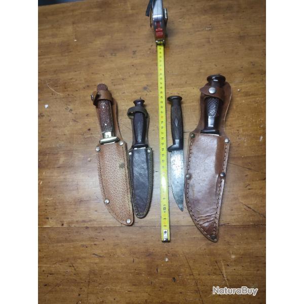 Lot de couteaux   scouts