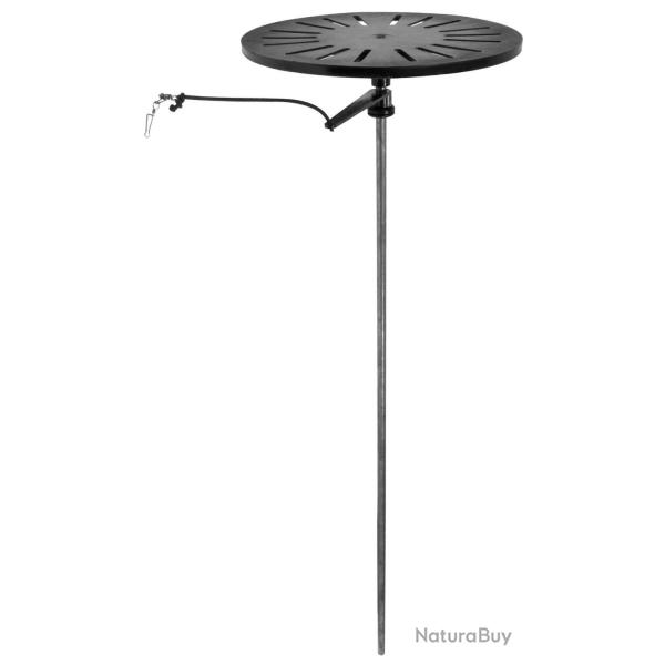 Plateau gibier canard sur tige,