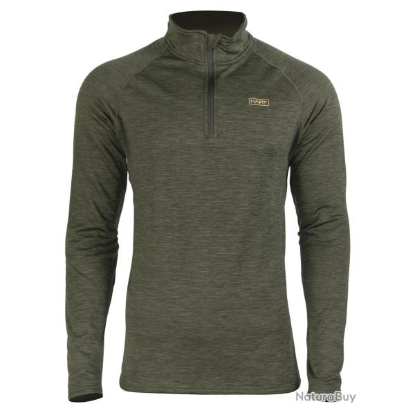 HART T shirt � manches longues avec col zipp� TRAIL ZN vert