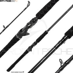 Canne casting SAVAGE GEAR Alpha SG8 Monster bait 2.65m / 90-450g