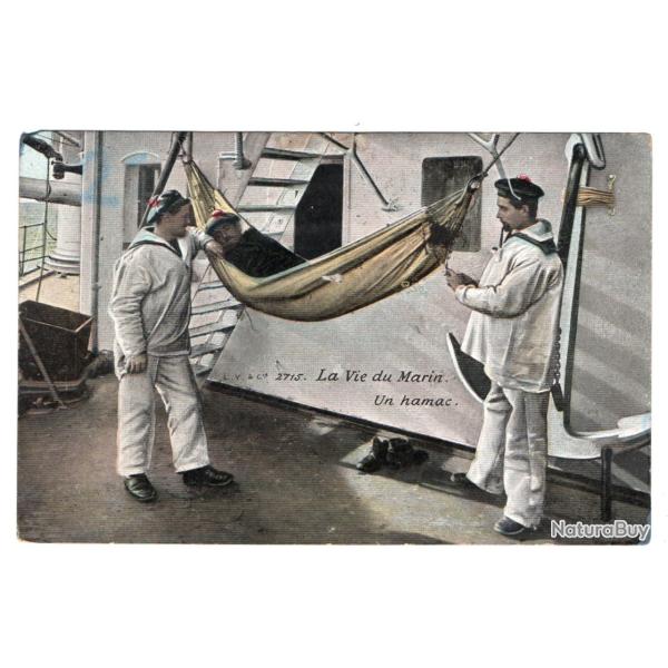 CPA - MARINE MILITAIRE - La Vie du Marin - Un hamac N�3502