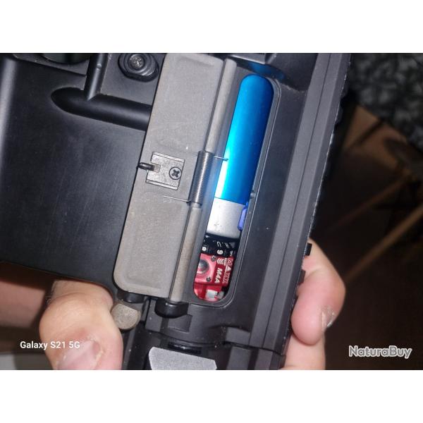 Hk 416 specna arms ressort m110 shs , block op up max model , canon 6.05 lambda deux chargeur mid