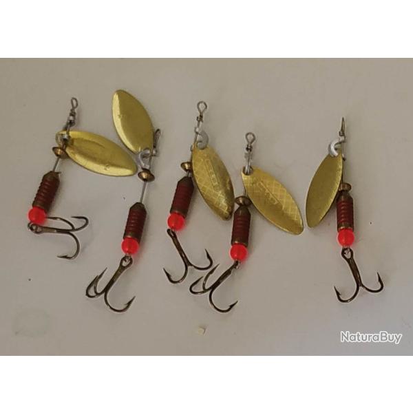 Lot 9 cuill�res MEPPS aglia long n�00 1.5g