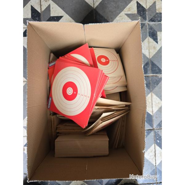 Gros lot cibles carton