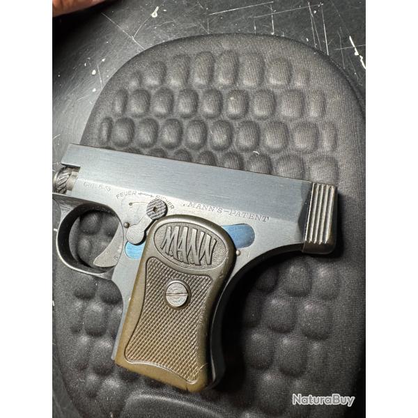 Ressort pi�ce de recouvrement du m�canisme sous plaquettes de crosse pour pistolet fritz mann 6.35