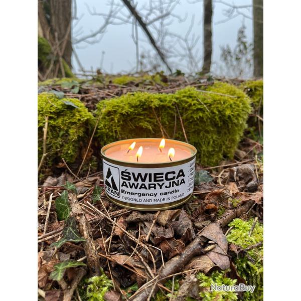 3 x bougies de survie XL - 48h