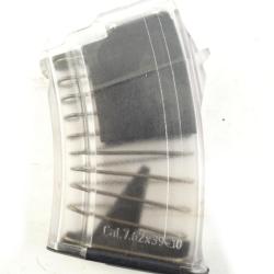 Chargeur Ak 10 coups transparent 7,62x39
