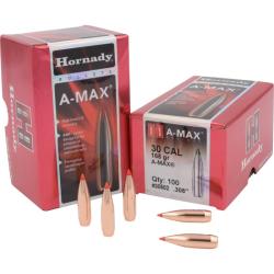 Ogive Hornady cal 30 (7.83/308) 168GR A-MAX x100