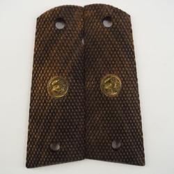 Plaquette pour pistolet 1911 bois