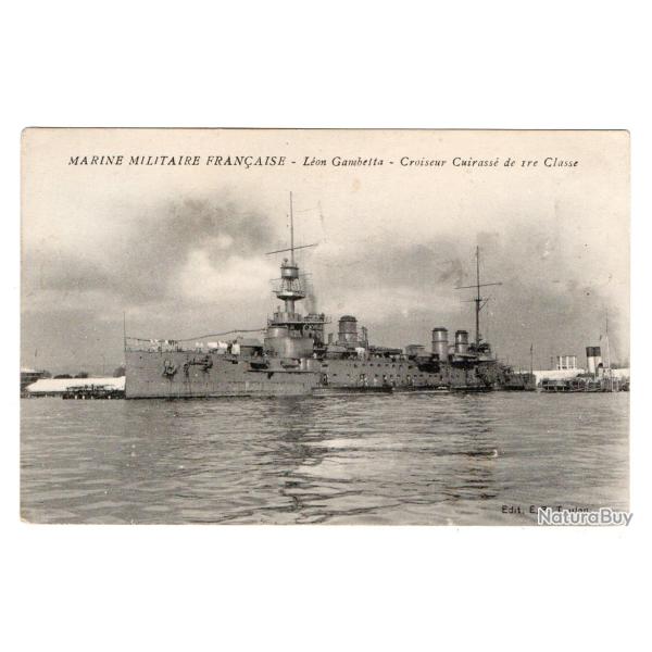 CPA - Marine Militaire Fran�aise - Le  L�on Gambetta -Croiseur Cuirasse de 1er Classe N�3026