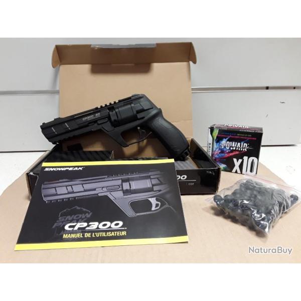 wahoo ! Snowpeak CP300 a billes caoutchouc cal.50 13j