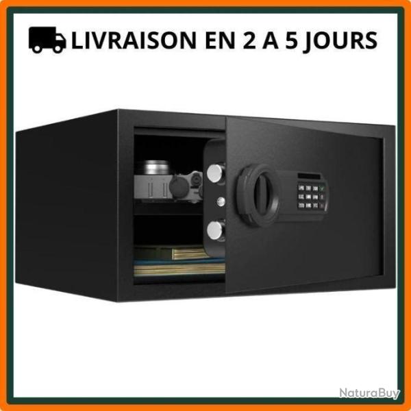 Coffre-fort pour arme de point - Pav� num�rique - Acier - Noir - Livraison rapide et gratuite