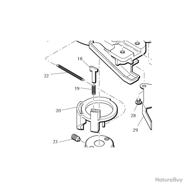 Dillon -  650/750 Indexer Return Spring - 13791