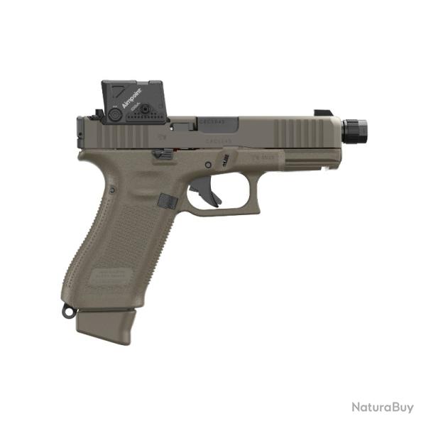 Pistolet GLOCK 45 "Edition Hunter ODG" -  Gen5 FS MOS Filet A-CUT Aimpoint COA - 4" - 9x19