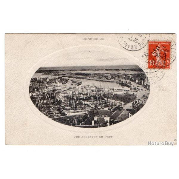 CPA - MARINE -DUNKERQUE VUE  G�N�RALE DU PORT -N�3542