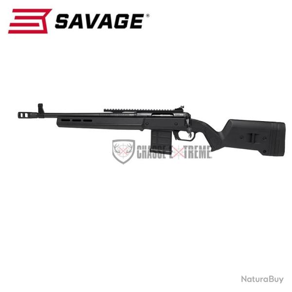 Carabine SAVAGE 110 Magpul Scout Noir Gaucher Cal 6,5 Creedmoor