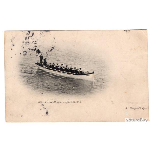 CPA -MARINE Militaire - Canot - Major Inspection n'2  -N�3517