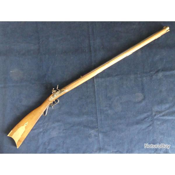Fusil silex Kentucky rifle cal 45 mod�le Yorkshire fabrication Italienne