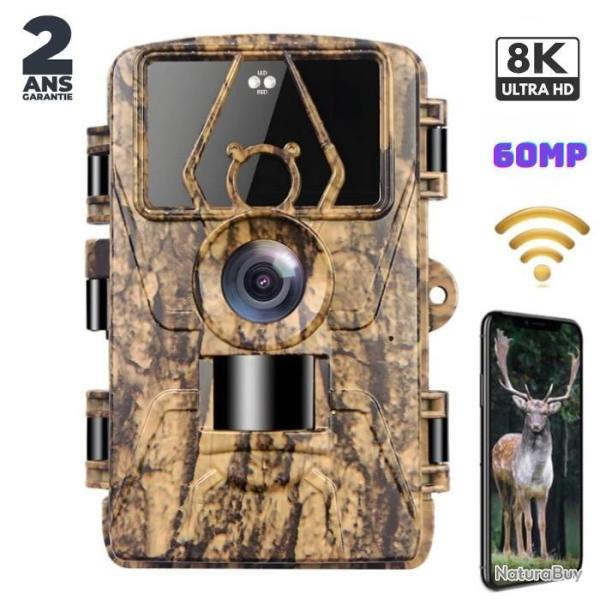 Cam�ra de chasse 8K UHD - Carte 32 GO offerte - Livraison rapide et rapide