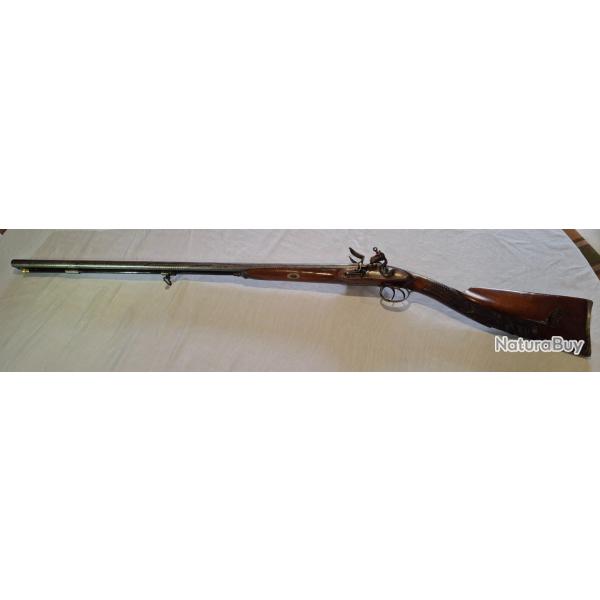 Beau fusil juxtapos� � silex 18�me si�cle par Michel Berleur