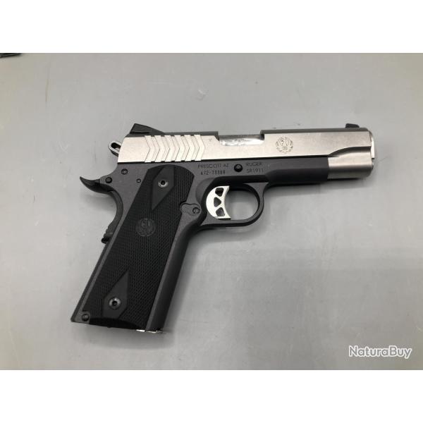 Pistolet Ruger SR1911.9MM LWGT COMMANDER d'occasion