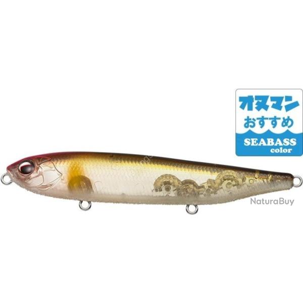 Leurre De Surface Ever Green Combat Pencil Justine - 11.5Cm Pink Head Flash Ayu