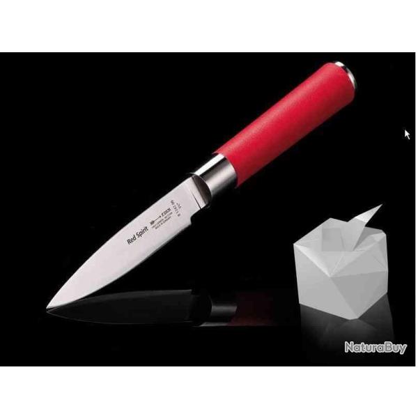 Dick 8174709 Red Spirit Couteau d'office 9 cm