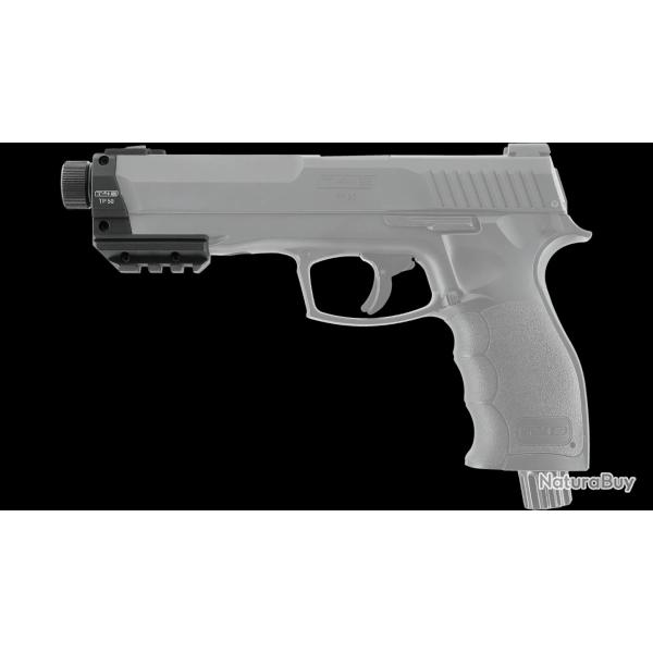 Support de fixation accessoires T4E TP50 avec filetage et bague de protection