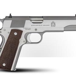 SPRINGFIELD 1911 MIL-SPEC INOX 45ACP 5 POUCES