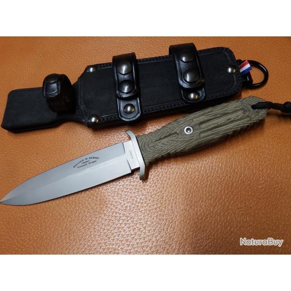 ETUI CUIR "SCOUT" de COUTEAU port vertical et horizontal (entreprise artisanale fran�aise)