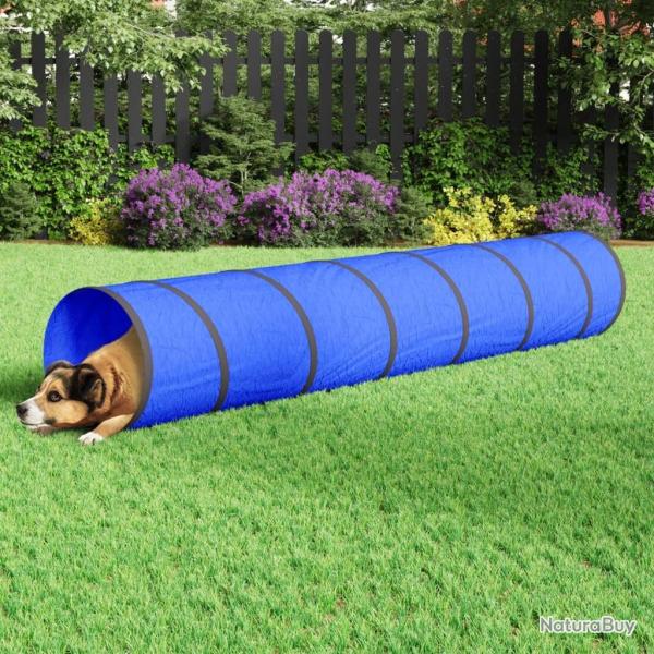 Tunnel pour chien bleu � 50x300 cm polyester