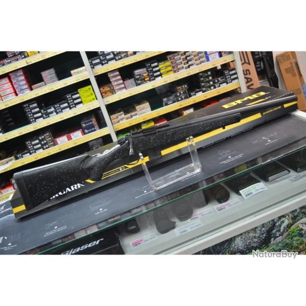 CARABINE A VERROU BERGARA BMR CARBONE EN CALIBRE 17 HMR SANS ORGANES FILETE NEUVE