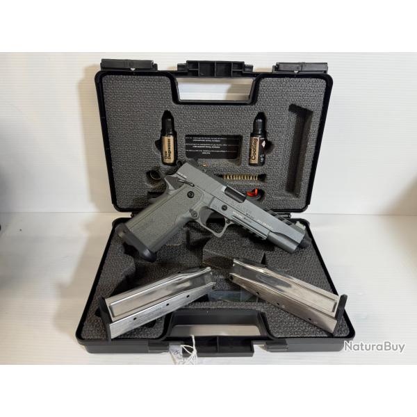 CATEGORIE B PISTOLET TISAS NIGTH STALKER 9 DS FILETE  9X19  GARANTIE 2 ANS FRAIS DE PORT OFFERT