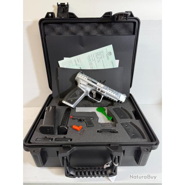 CATEGORIE B PISTOLET CANIK SFX RIVAL-S CHROME  9X19  GARANTIE 2 ANS FRAIS DE PORT OFFERT