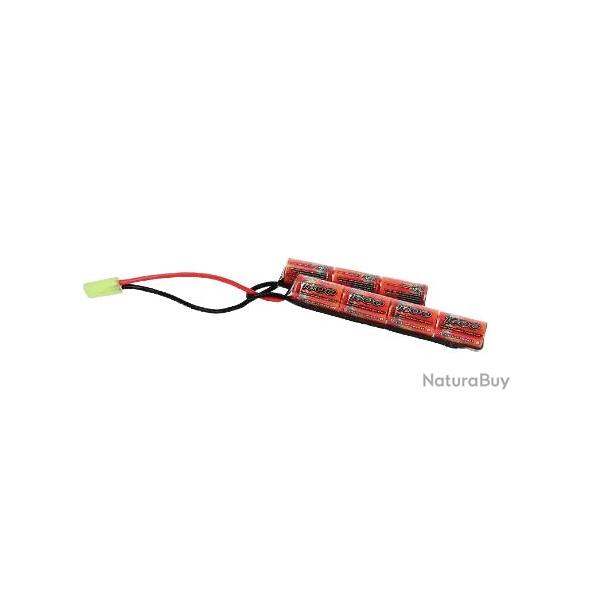 BATTERIE NIMH 8.4V 1600MAH 15C TYPE CRANE