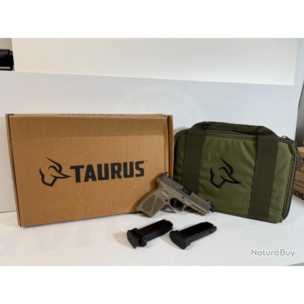 CATEGORIE B PISTOLET TAURUS G3 TACTICALE FILETE9X19  GARANTIE 2 ANS FRAIS DE PORT OFFERT