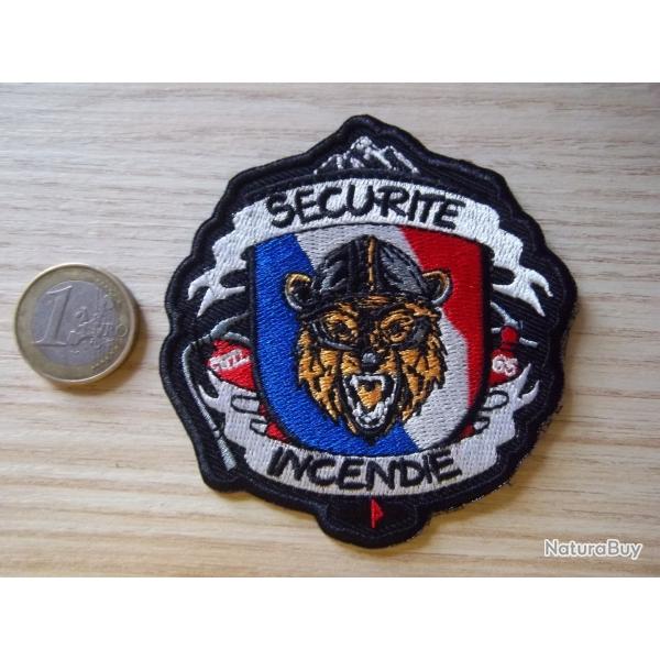 �cusson collection s�curit� incendie pompier insigne tissu