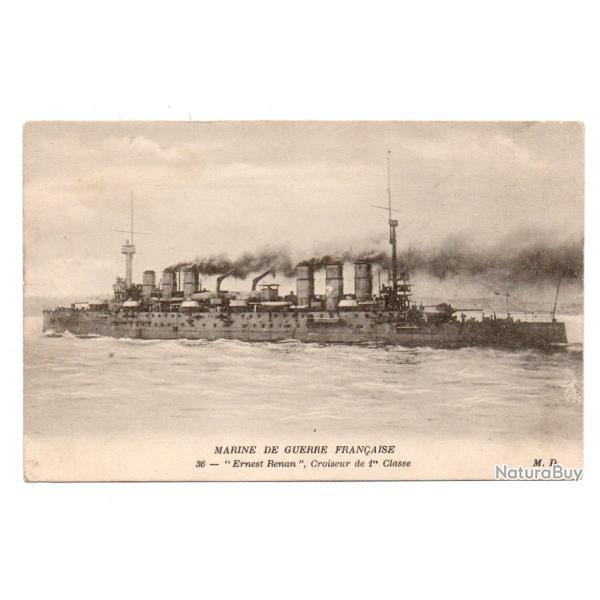 CPA - MARINE DE GUERRE FRAN�AISE -" Ernest Renan " , Croiseur de 1 er Classe N�3388