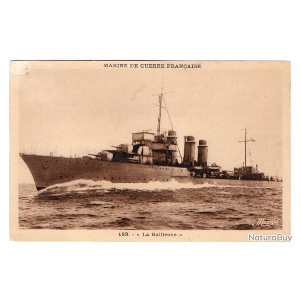 CPA - Marine de Guerre Fran�aise - La Railleuse N�3369