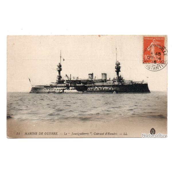 CPA - Marine de Guerre -Le " Jaureguiberry " Cuirasse d'Escadre N�3124