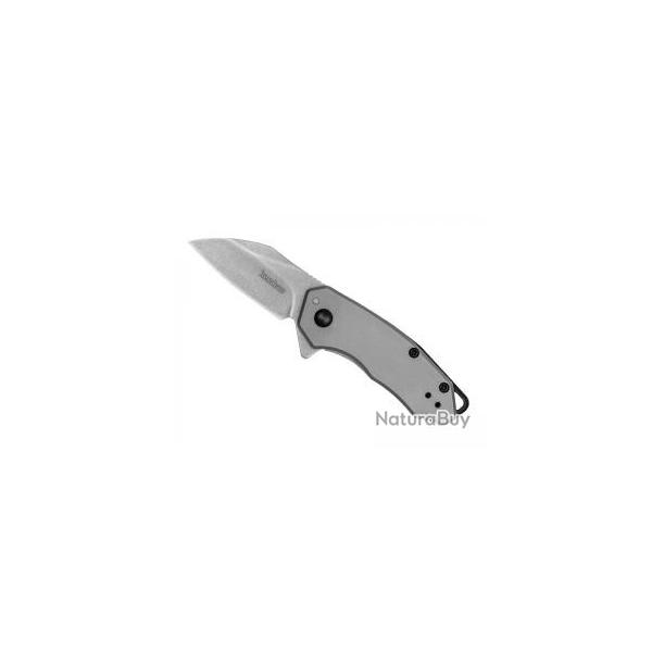 Couteau Kershaw RATE lame acier 8Cr13MoV finition � stonewashed �